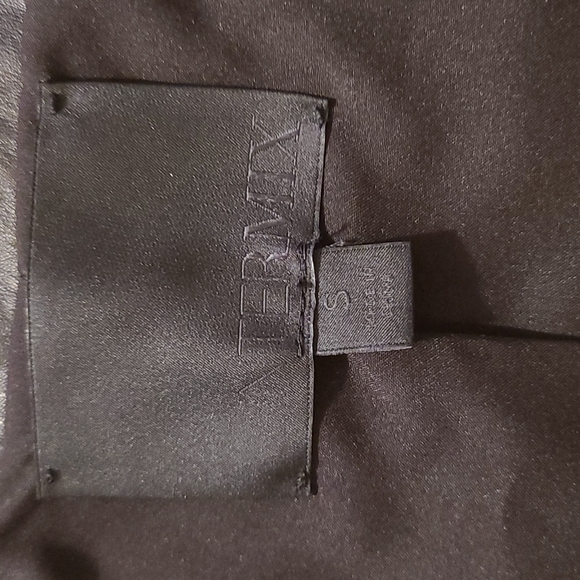 Intermix Leather Jacket - Picture 5 of 7